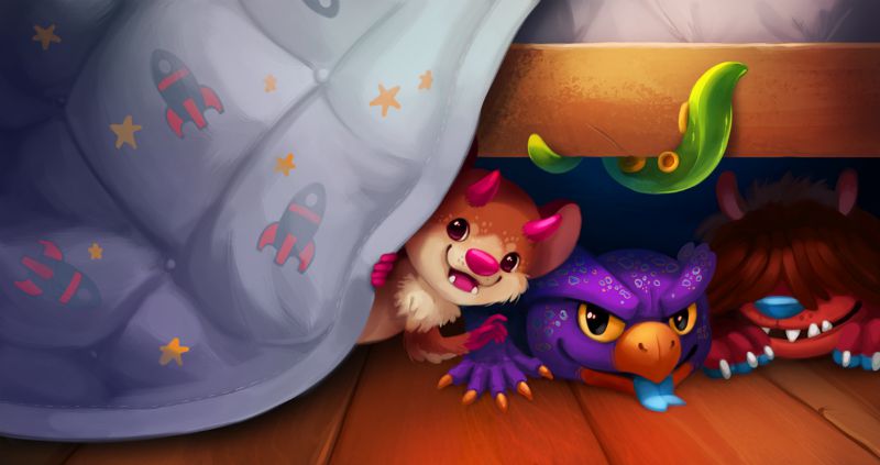 Scaring away the monsters under the bed for good