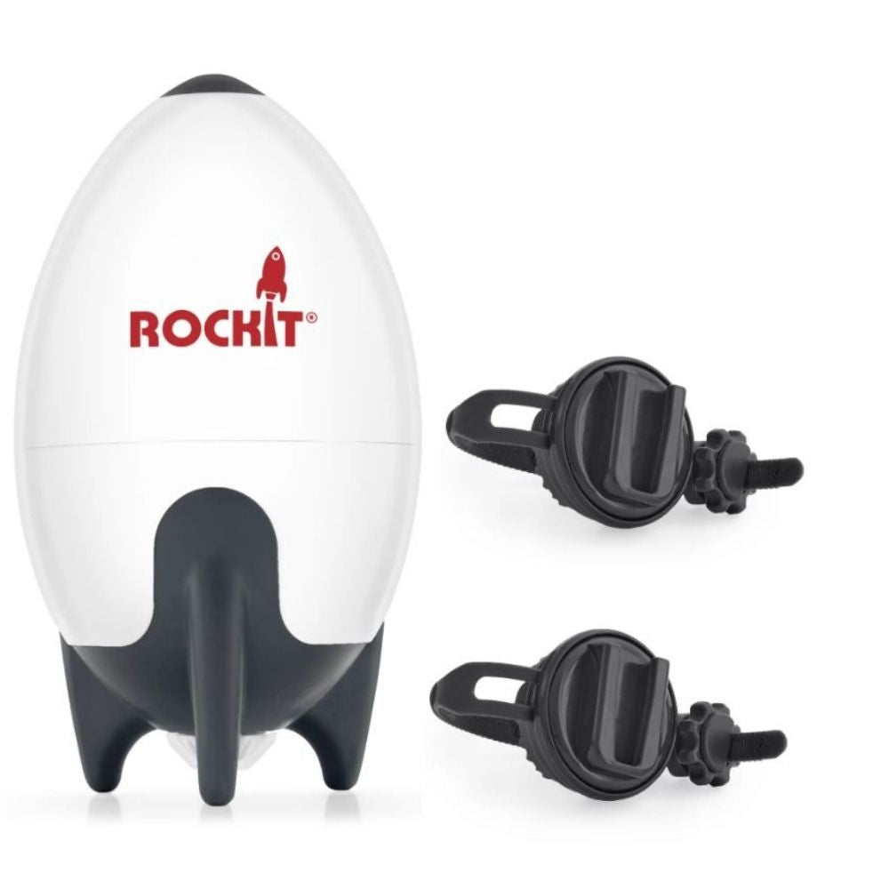 Rockit Stroller Rocker - Rechargeable Version with FREE bonus bracket