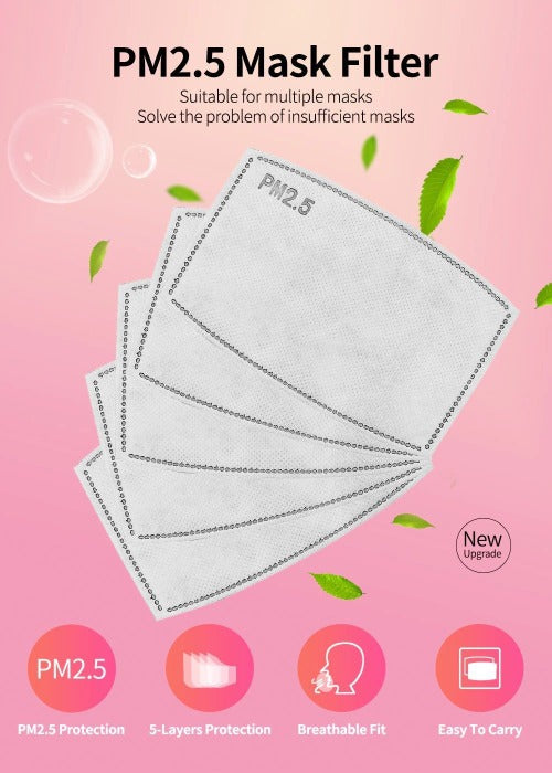 Sleepytot- Additional PM2.5 Filters for Face Masks - 10 pack