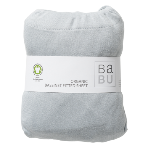 Babu - Organic Bassinet Fitted Sheet