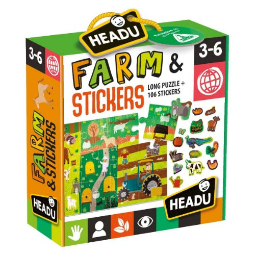 Headu - Farm Puzzle &amp; Stickers