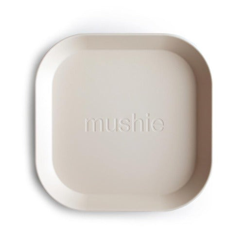 Mushie - Square Dinnerware Set of 2