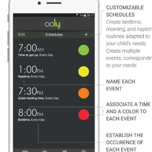 OOLY® - Toddler Sleep Training Clock