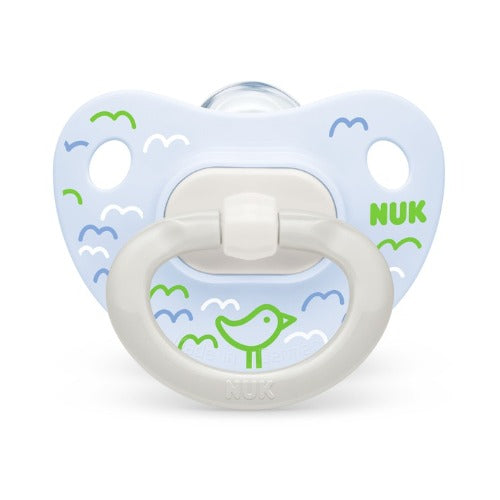 NUK - Happy Days Single Silicone Orthodontic Soother 0-6M