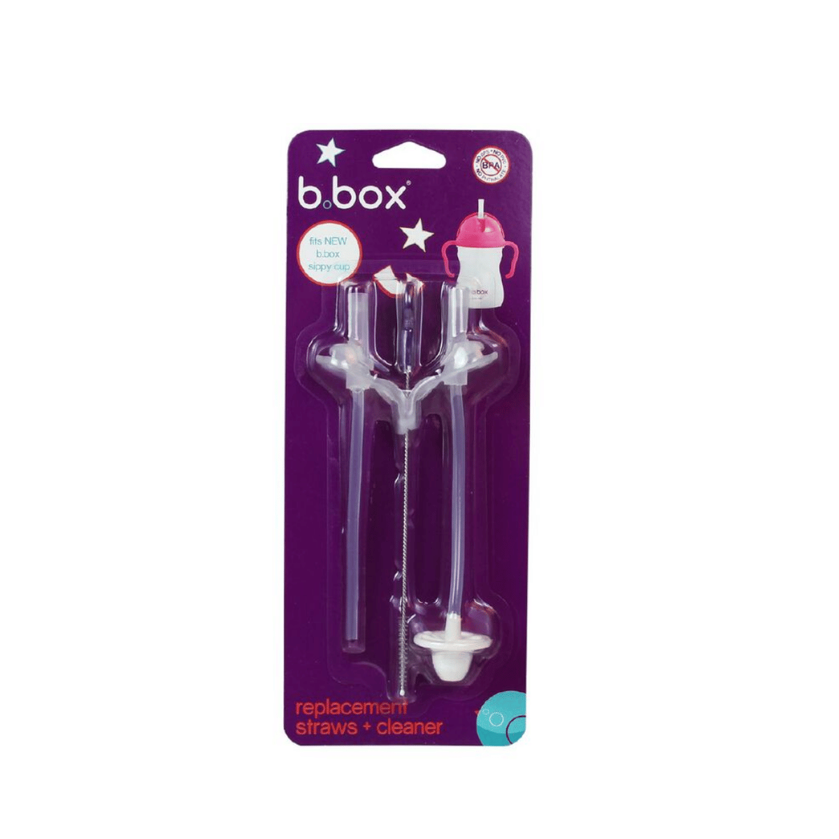 B.Box - B.BOX Sippy Cup V2 Replacement Straw & Cleaner