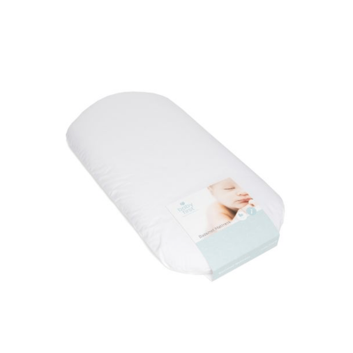 Baby First Bassinet Foam Mattress - Round (80cm x 38cm x 6cm)