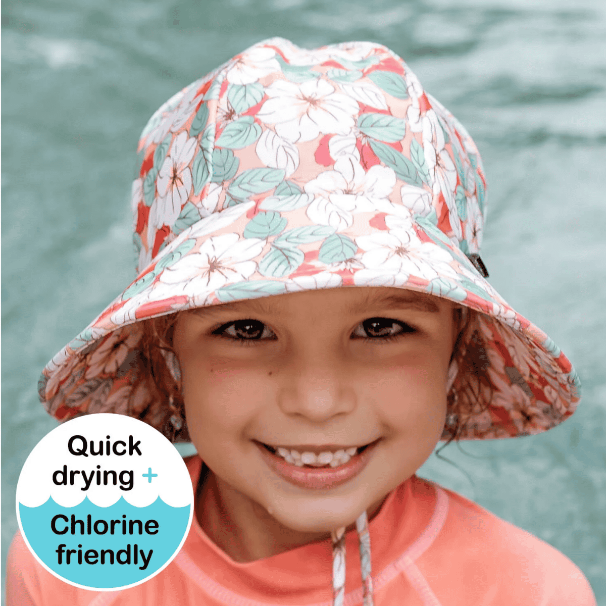 Bedhead - Kids Swim Bucket Beach Hat (2-13Y)