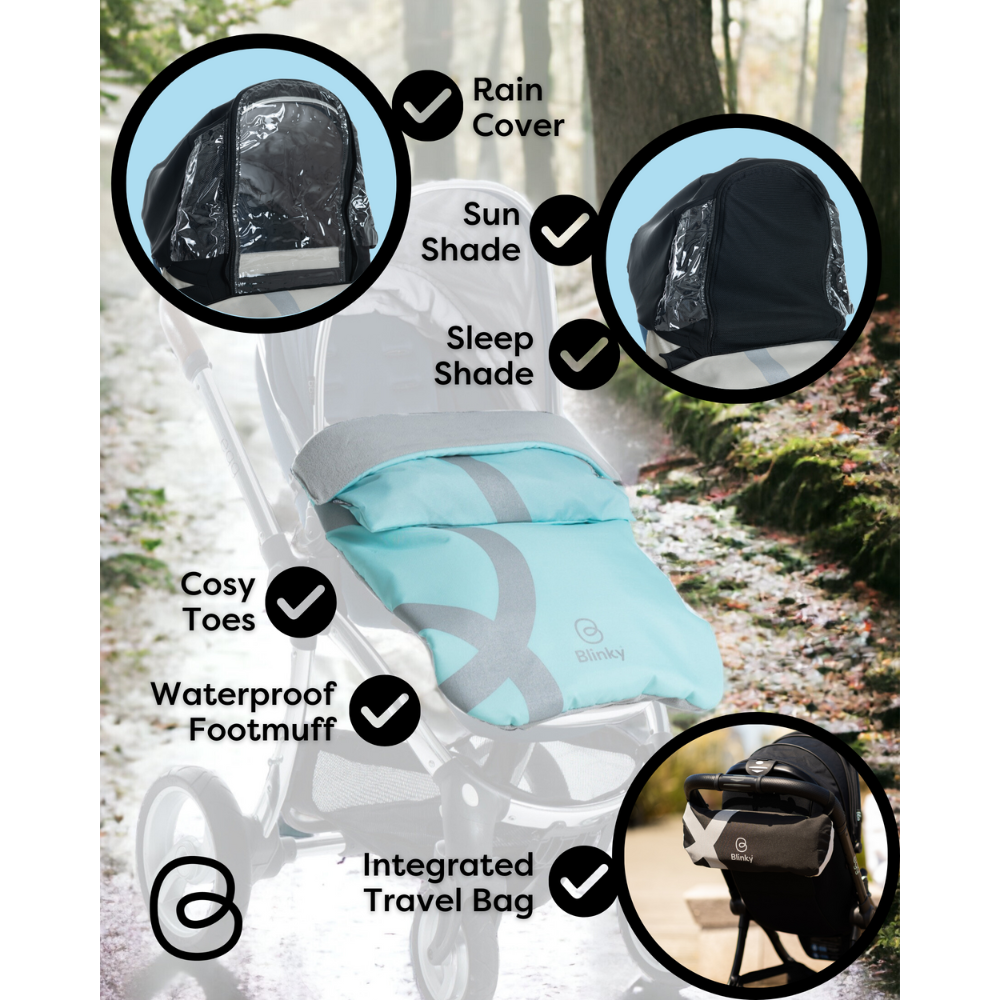 Blinky BlinkyWarm All Season Buggy Cover Sleepytot New Zealand