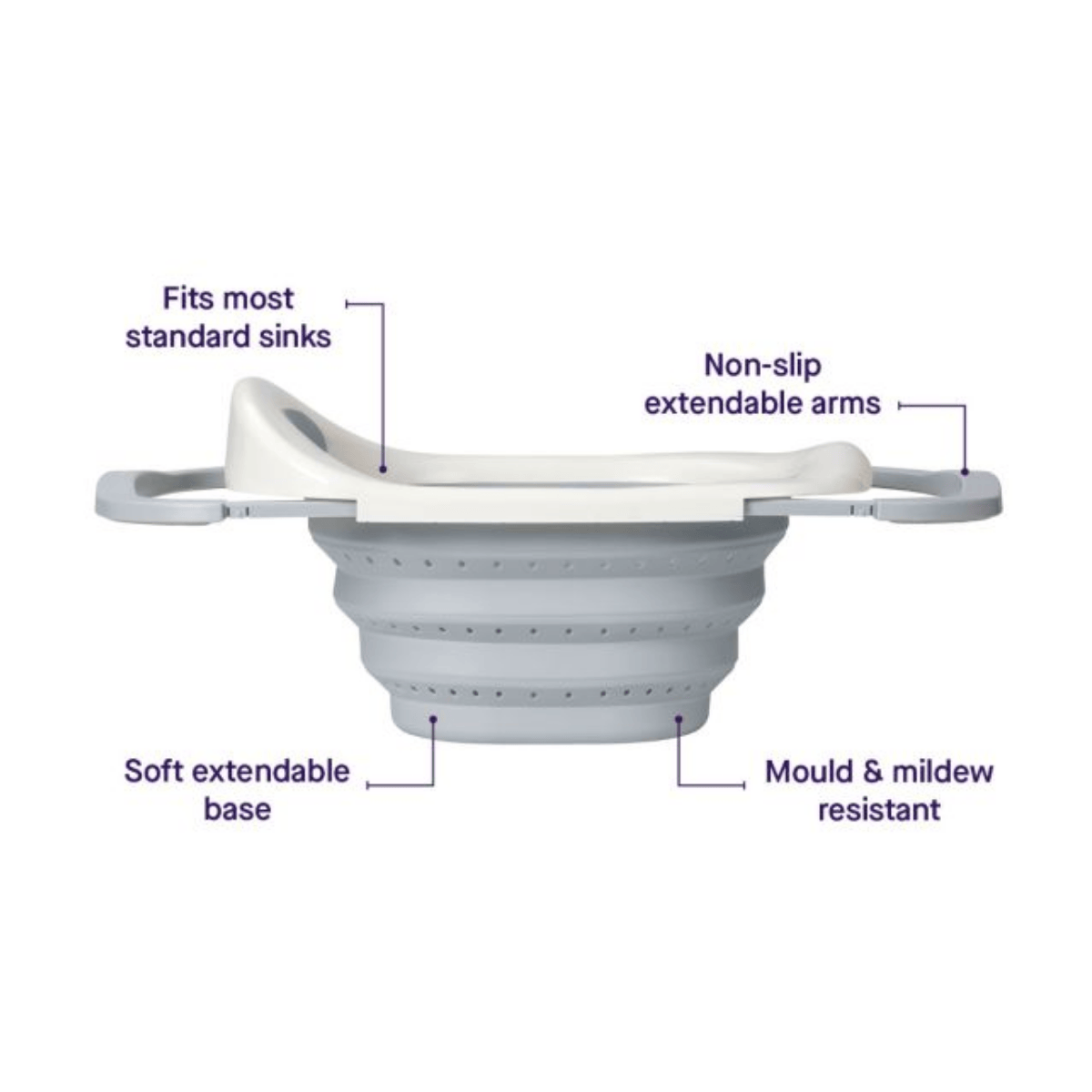 Cleva Mama - ClevaBath® The Baby Sink Bath