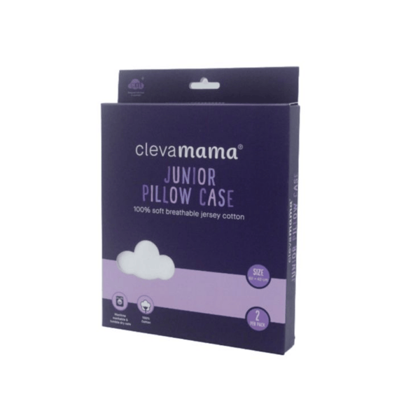 Cleva Mama - Jersey Cotton Junior Pillow Case 2pk