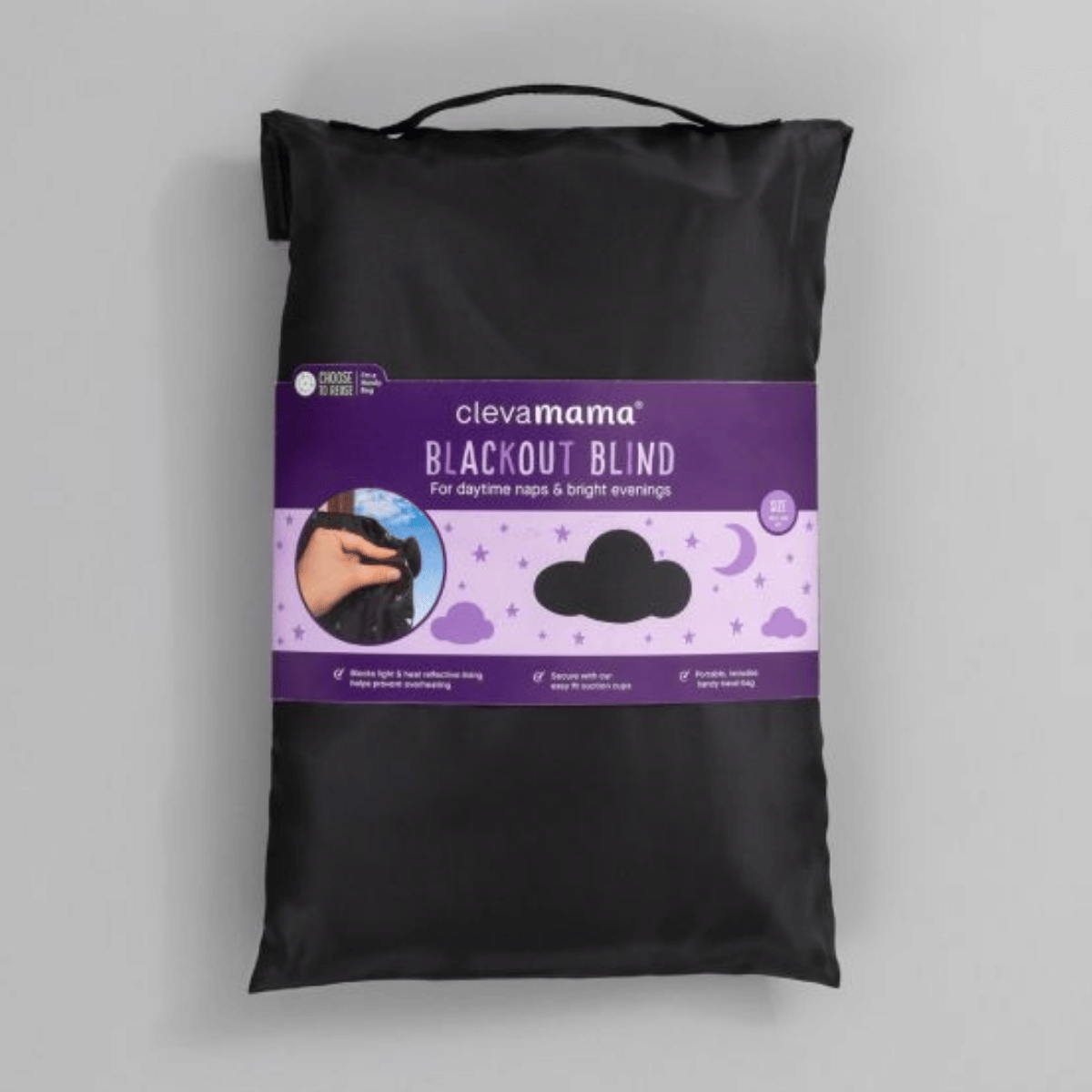 Blackout blind designed to block out light 