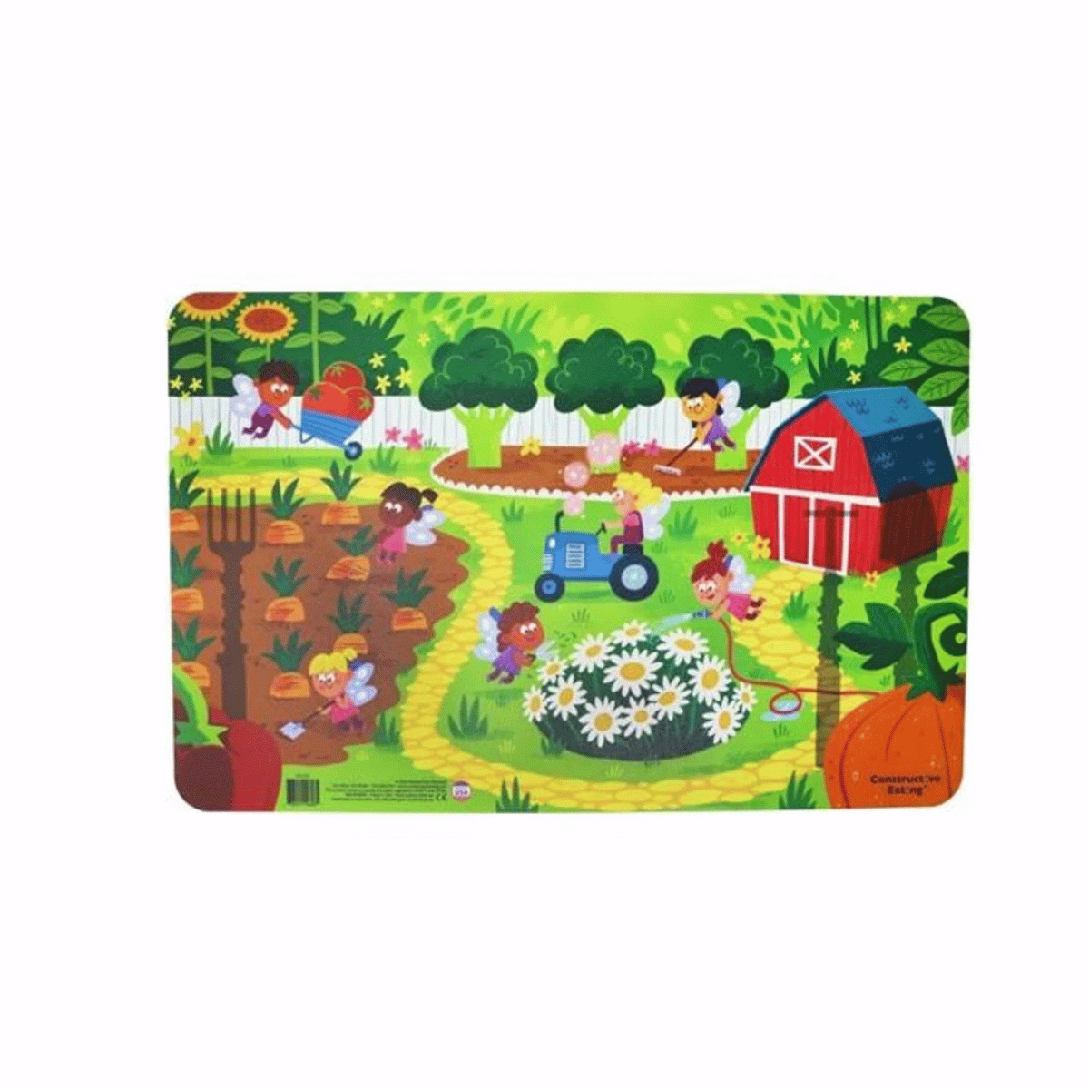 Constructive Eating - Fairy Garden Placemat