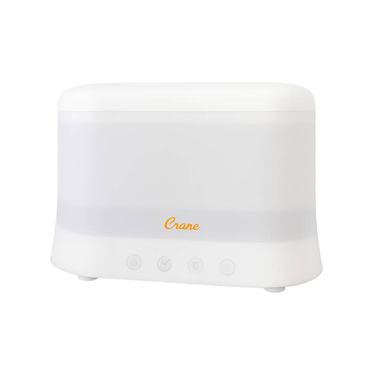 White humidifier with 'Crane' branding on a white background
