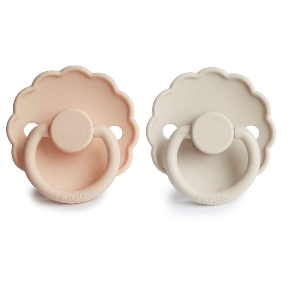 Frigg - Daisy Silicone Pacifier Twin Pack