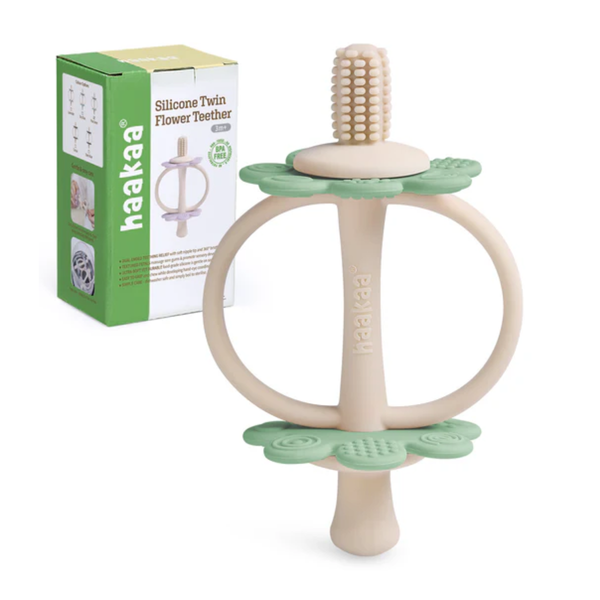 Haakaa - Silicone Twin Flower Teether