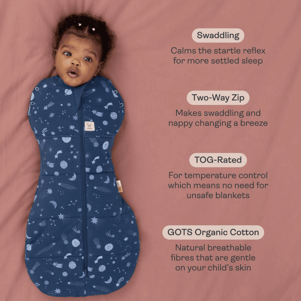 ErgoPouch - Cocoon Swaddle Bag 3.5 Tog