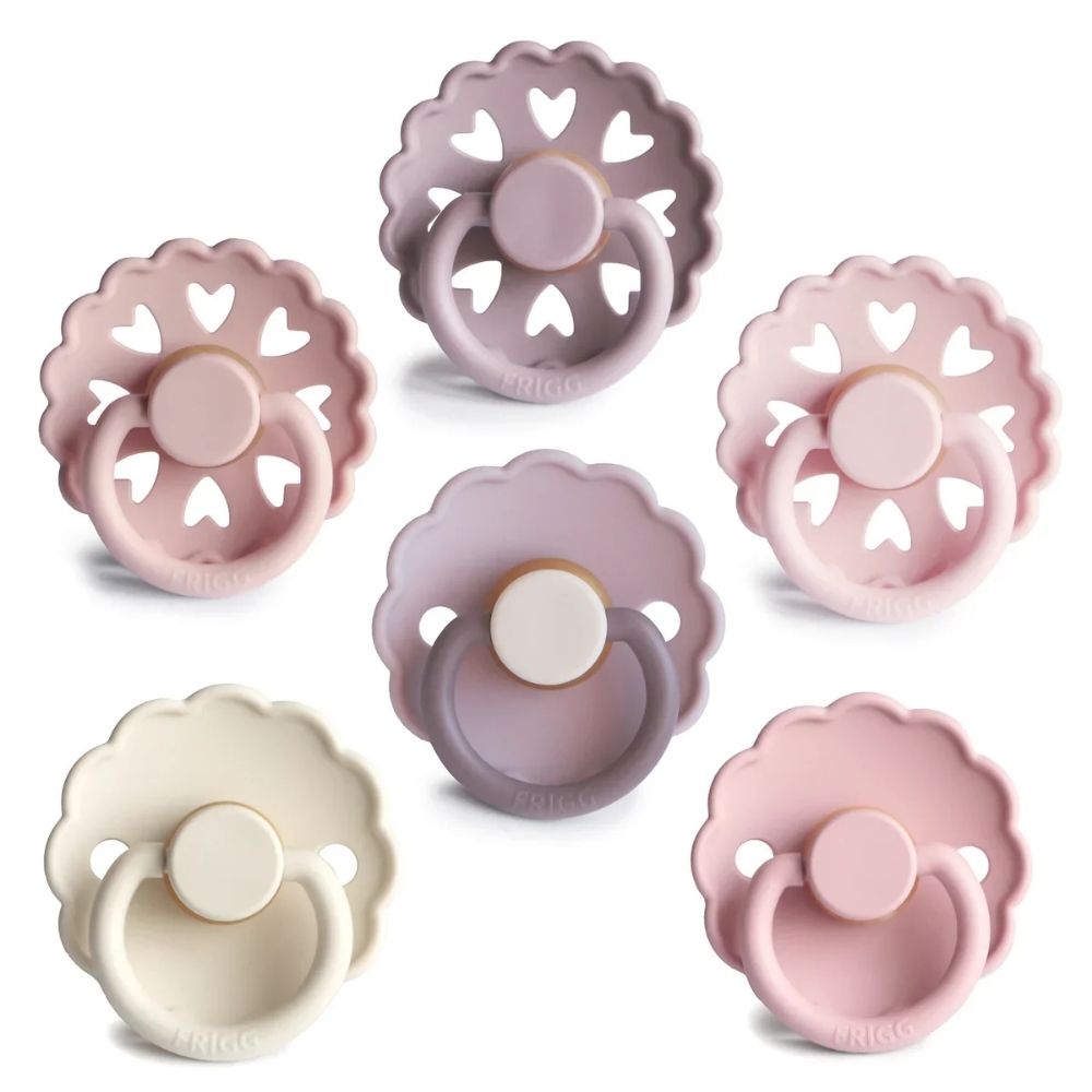 Frigg - 6 Pack Latex Pacifiers