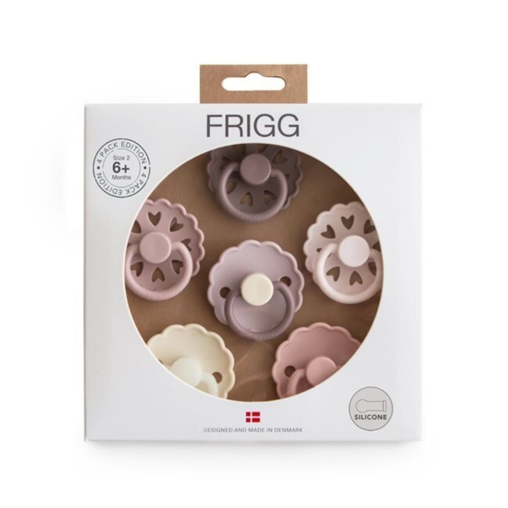 Frigg - 6 Pack Silicone Pacifiers