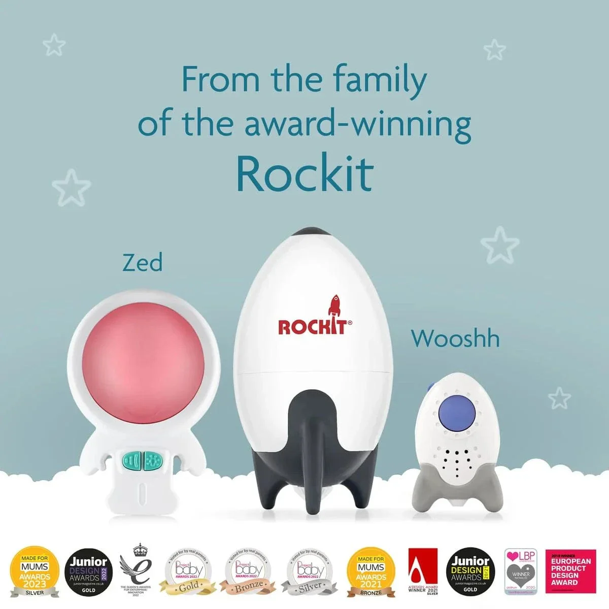 Rockit - Rockit Rechargeable, Zed & Wooshh Sleep Bundle