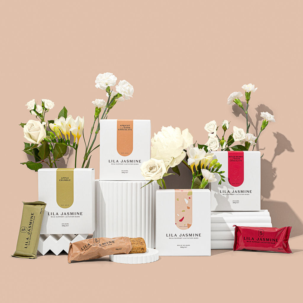 Lila Jasmine - Lactation Bars - Mixed Pack