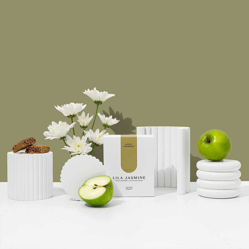 Lila Jasmine - Lactation Bars - Apple Crumble