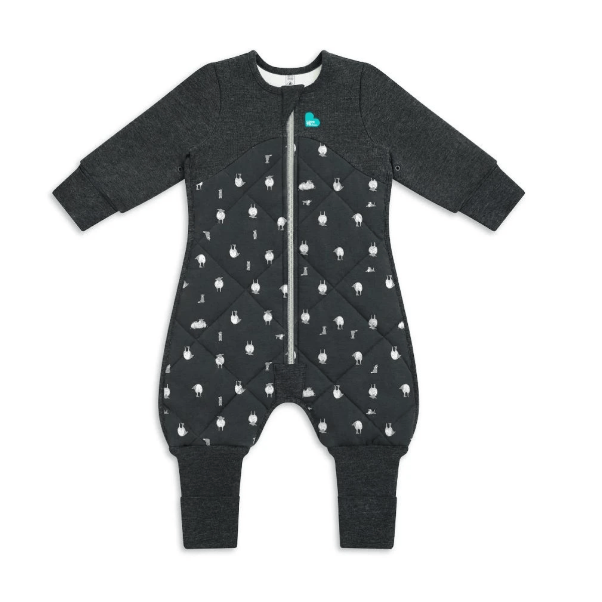 The Premium Love To Dream Sleep Suit™ 2.5 TOG is made with Cotton and Australian Merino Wool. It is an “all-in-one”, versatile sleep solution that eliminates the need for loose blankets in the cot/crib, ensuring a more comfortable sleep, all night long.