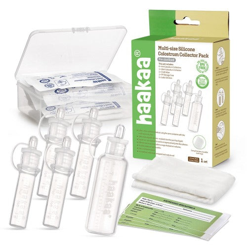Haakaa - Multi-size Silicone Colostrum Collector Pack