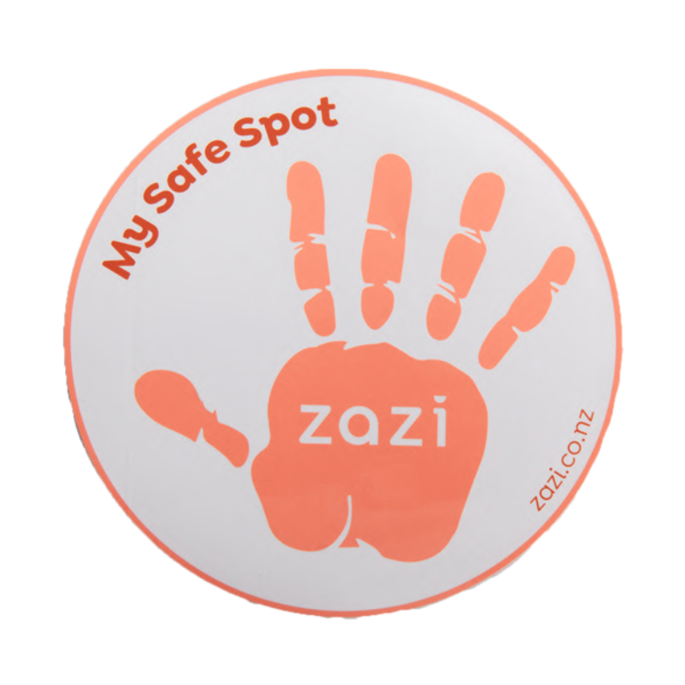 Zazi - Safe Spot Sticker