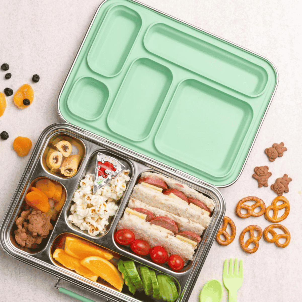 Nestling -  Stainless Steel Bento Box