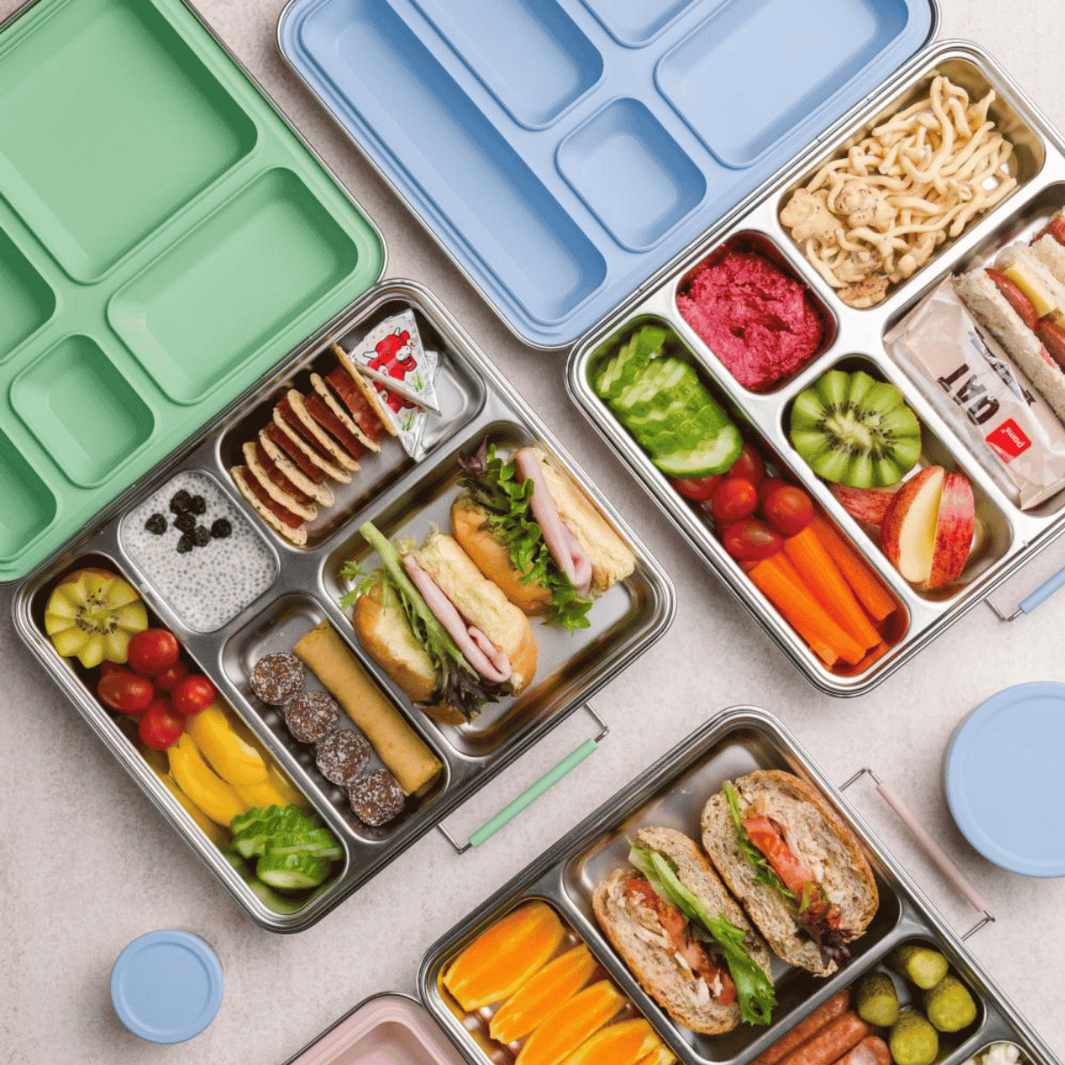 Nestling -  Stainless Steel Lunchbox Dipper Set