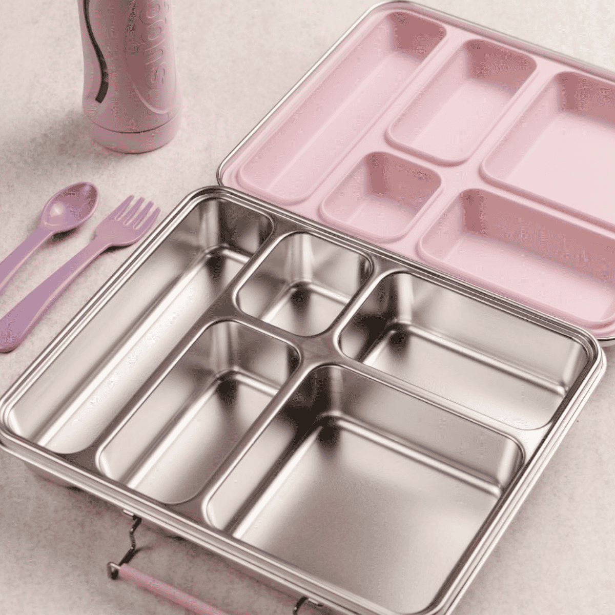 Nestling -  Stainless Steel Jumbo Bento Box