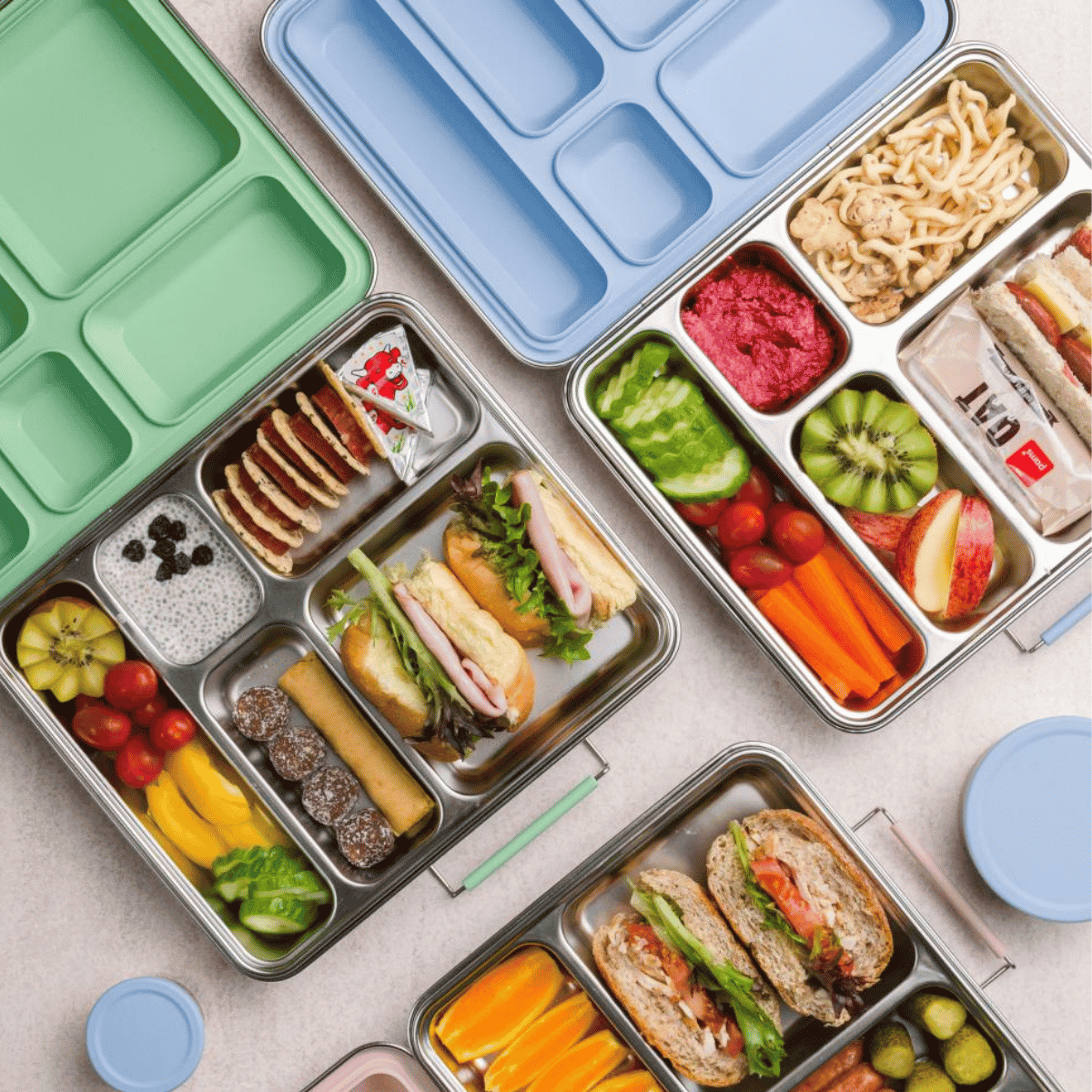 Nestling -  Stainless Steel Jumbo Bento Box