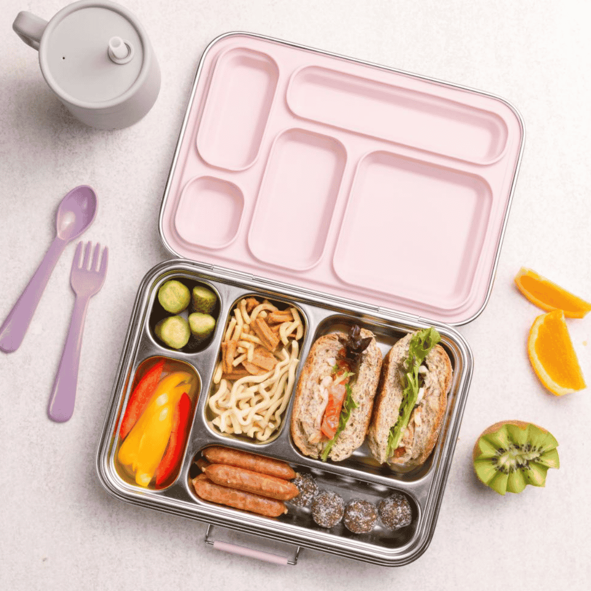 Nestling -  Stainless Steel Bento Box