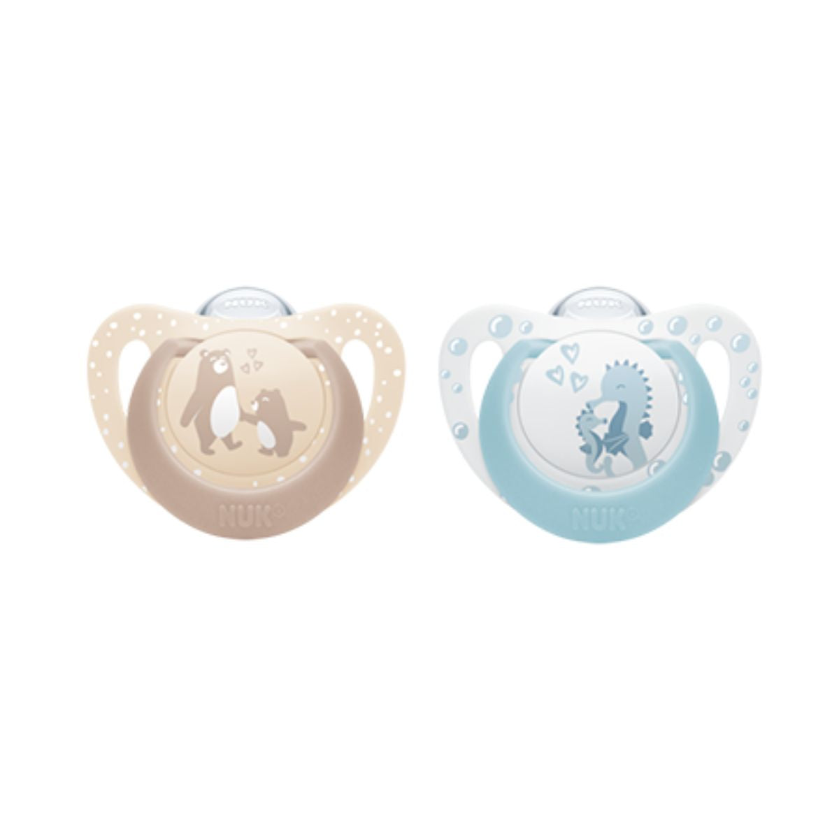 Nuk Silicone Soothers twin set 