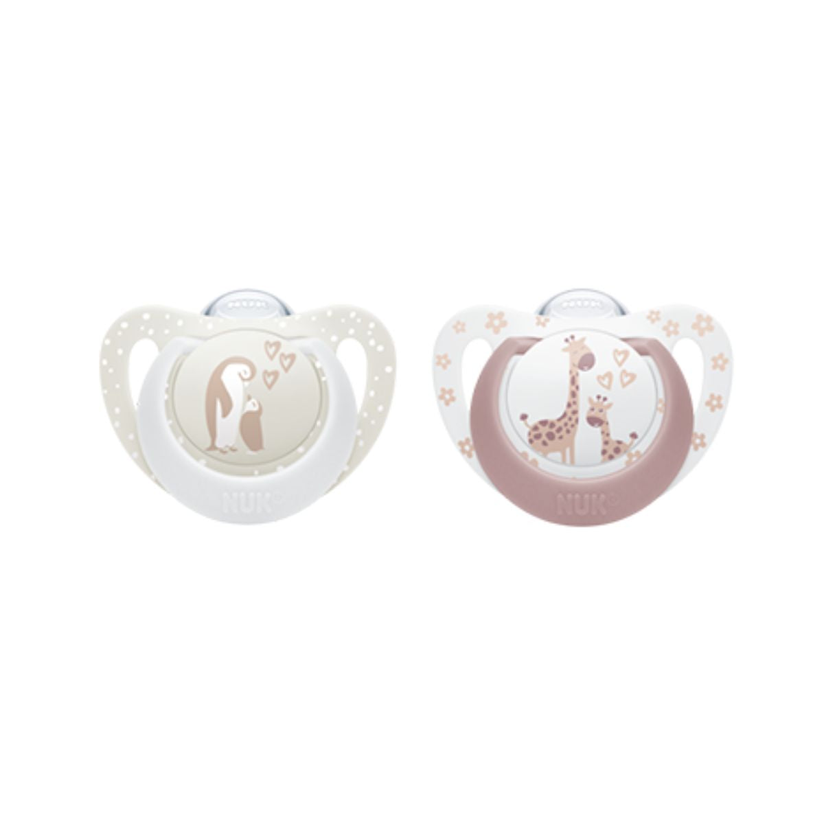 Nuk Silicone Soothers twin set 
