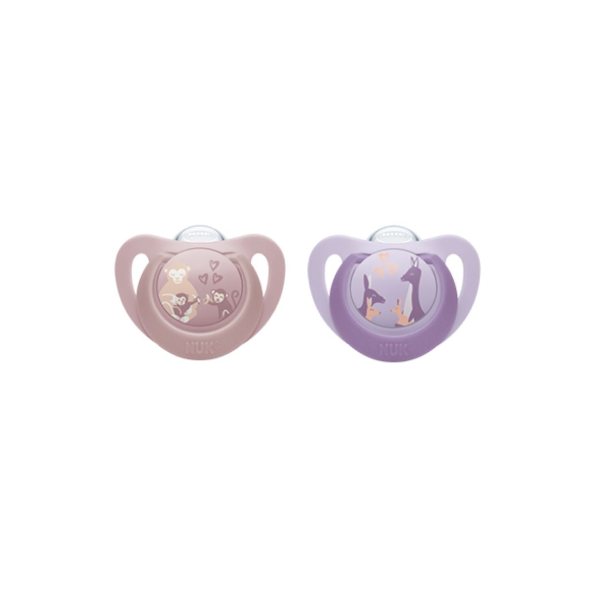 Nuk Silicone Soothers twin set 