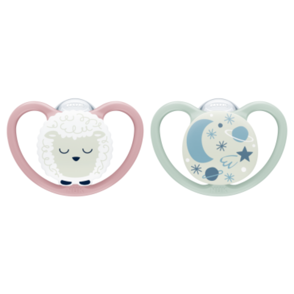 NUK - Space Night Silicone Soother