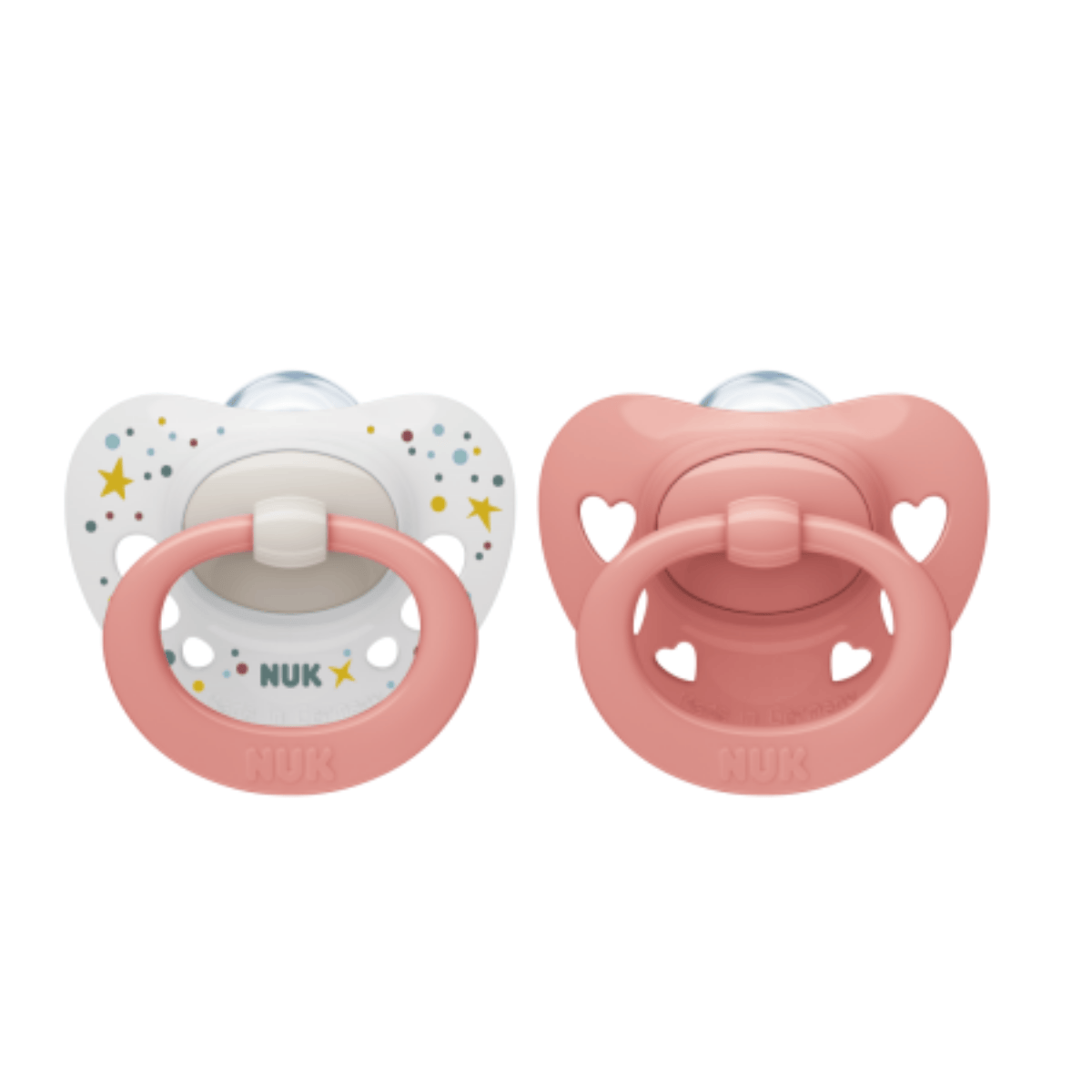 Nuk Signature range Silicone Dusty Pink