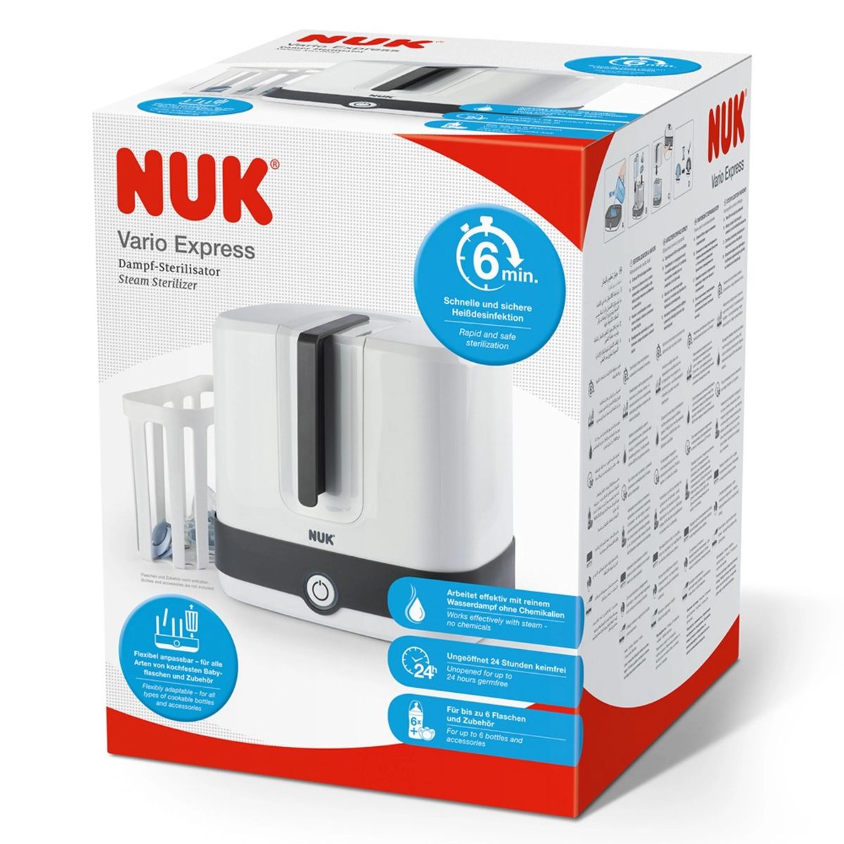 Nuk - Vario Express Steam Steriliser