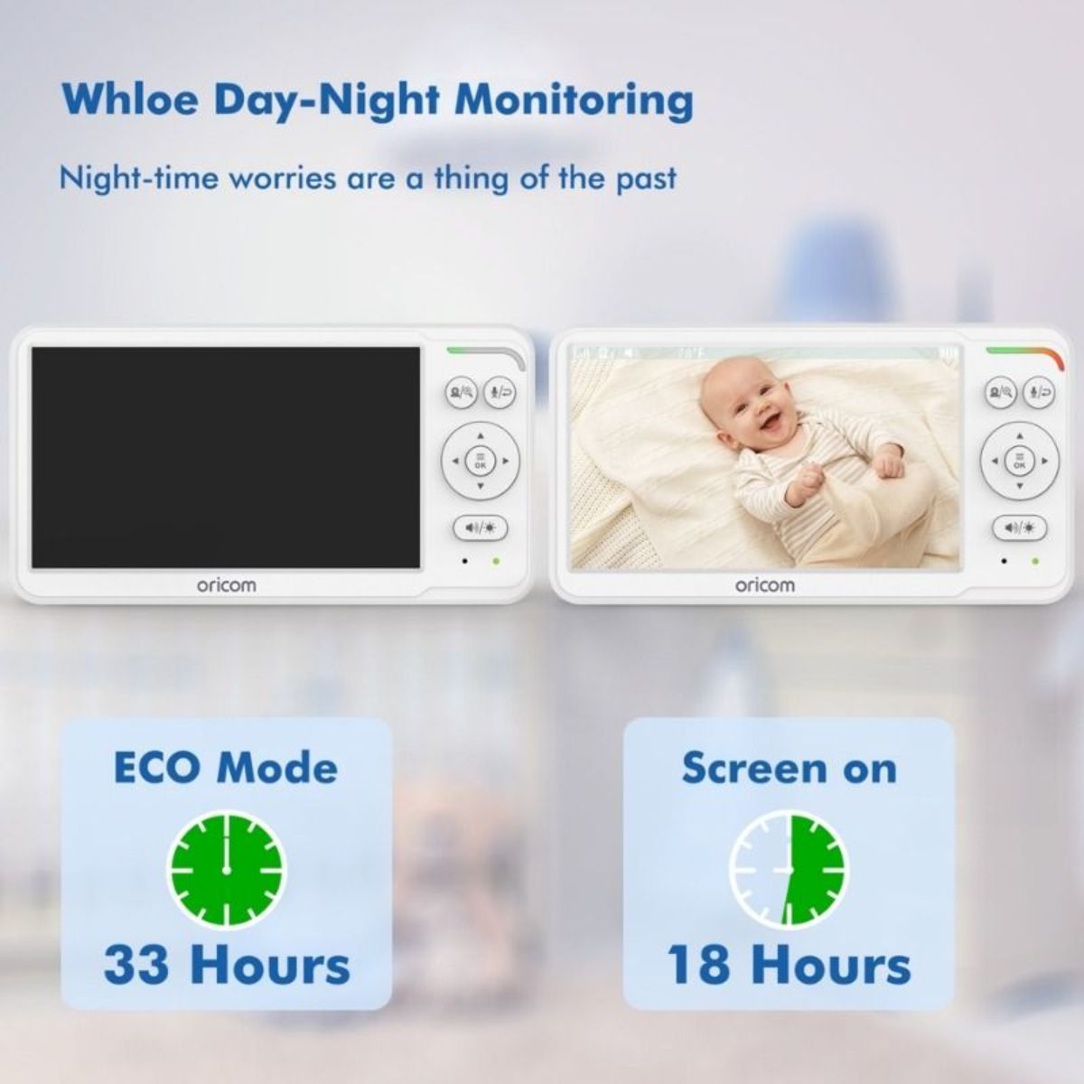 Oricom - 6" Video Baby Monitor