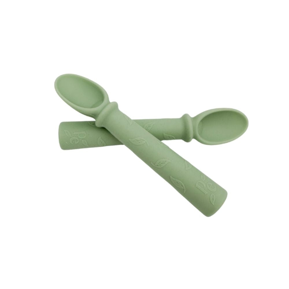 Silicone-Baby-Spoons-Fern