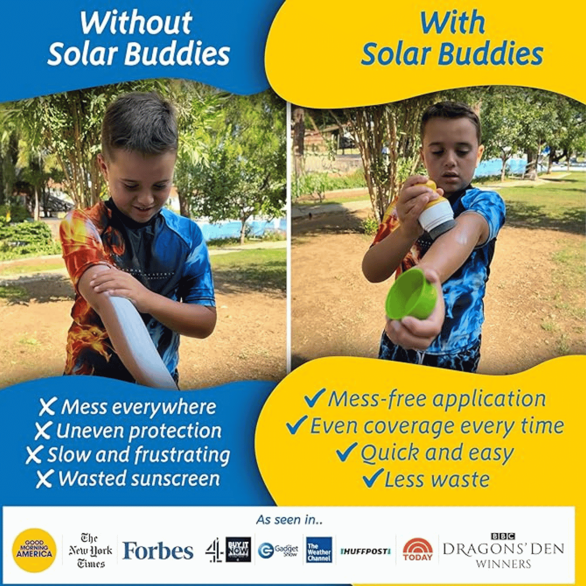 Solar Buddies - One Sunscreen Applicator