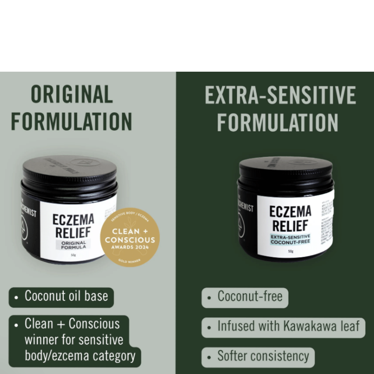 The Nude Alchemist - Eczema Relief 50g