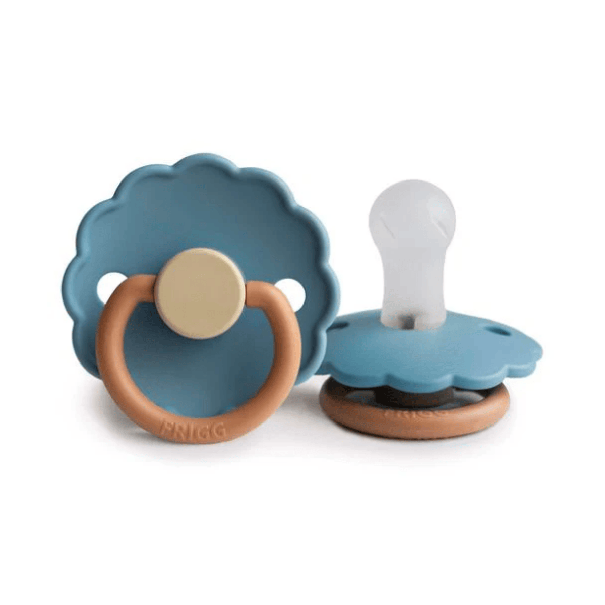 Frigg - Silicone Daisy Pacifier Twin Pack