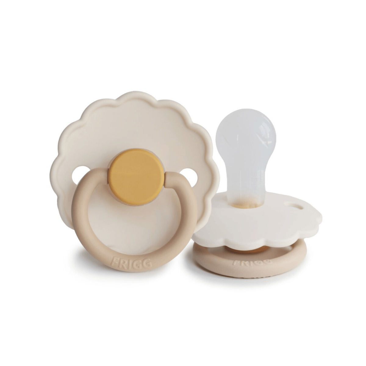 Frigg - Silicone Daisy Pacifier Twin Pack