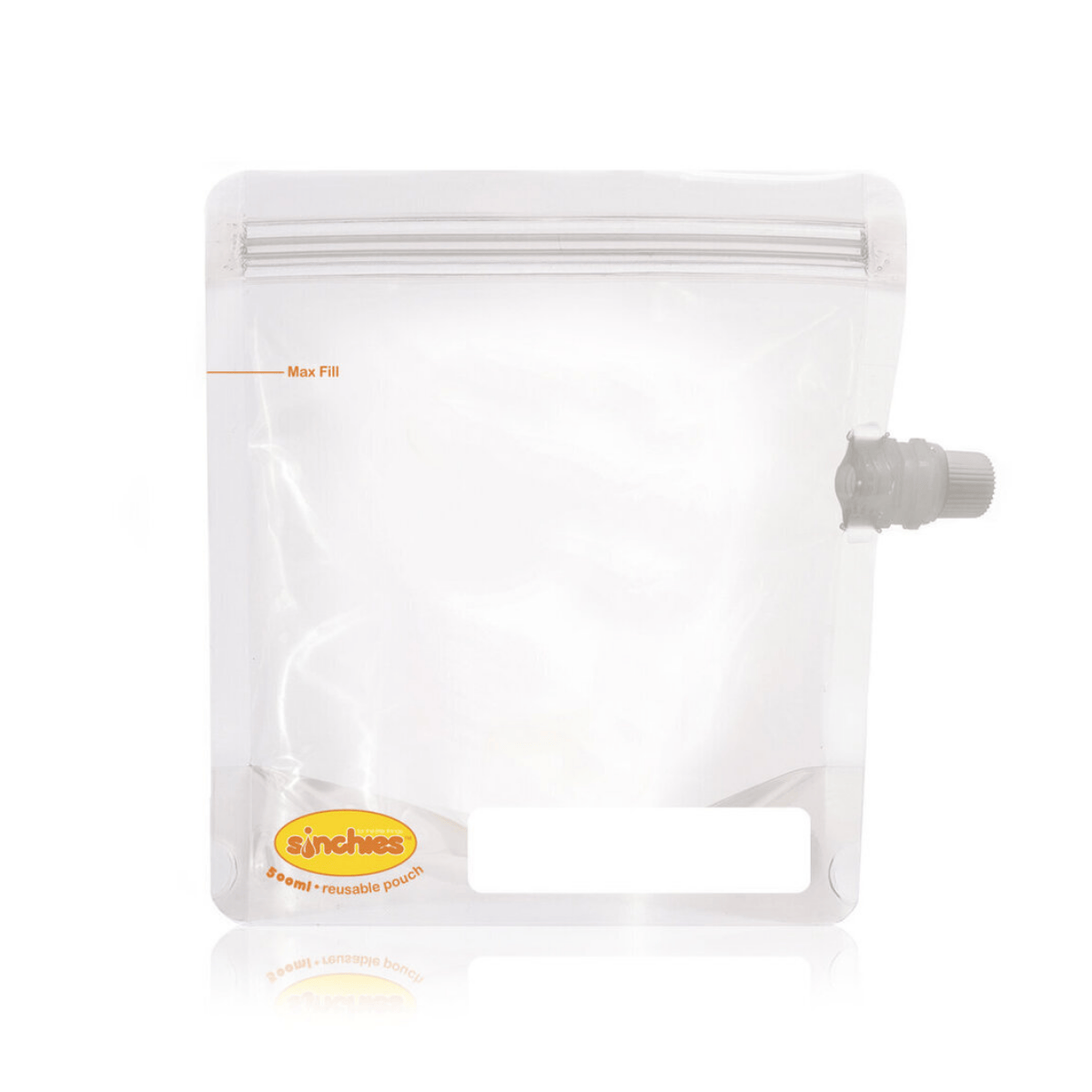 Sinchies - Reusable Side Spout Food Pouches | 500 ml