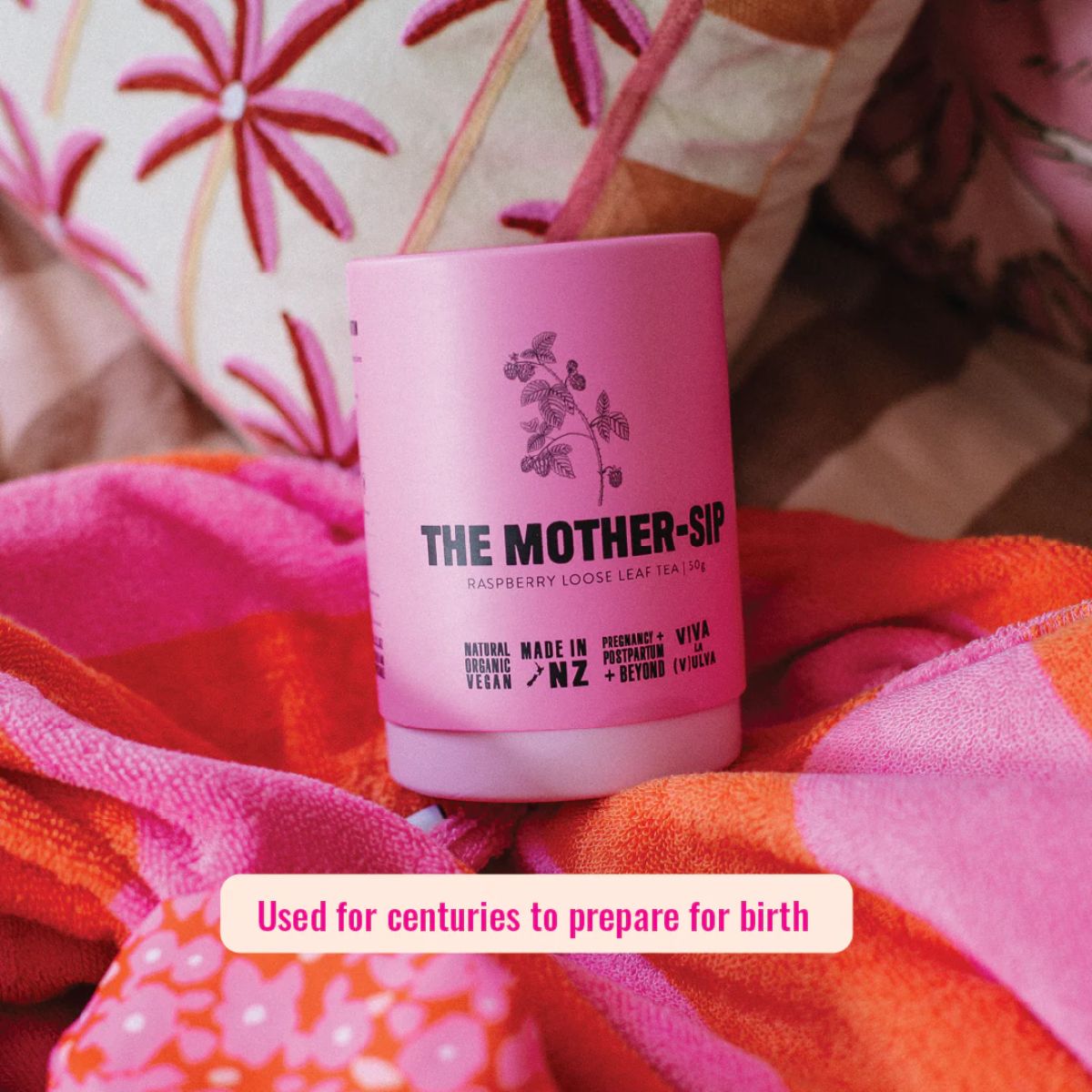 Viva La Vulva - The Mother-Sip Raspberry Loose Leaf Tea