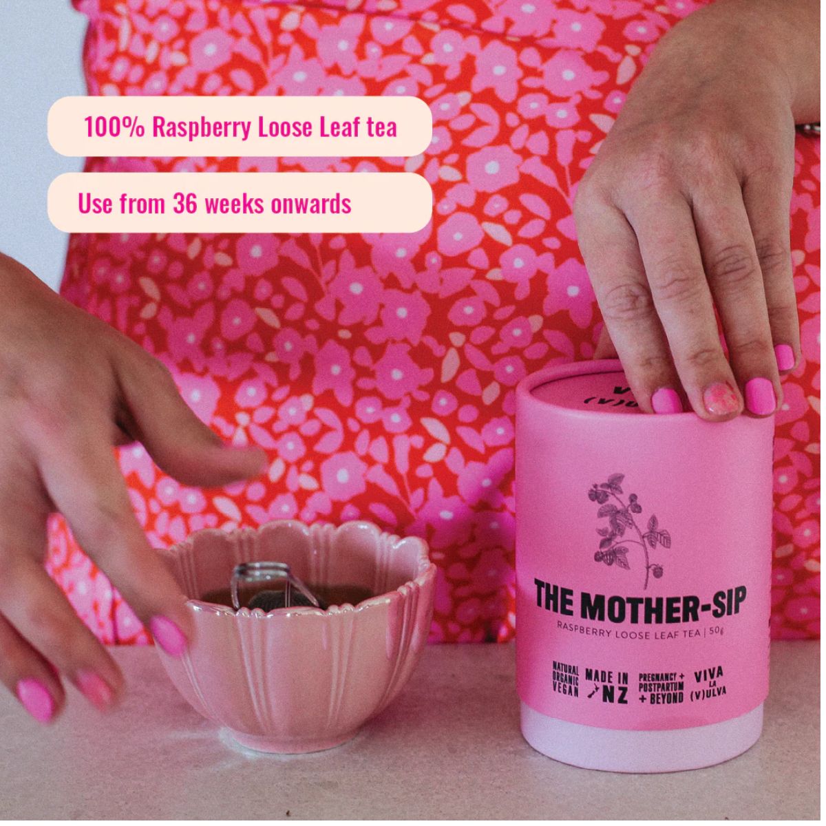 Viva La Vulva - The Mother-Sip Raspberry Loose Leaf Tea