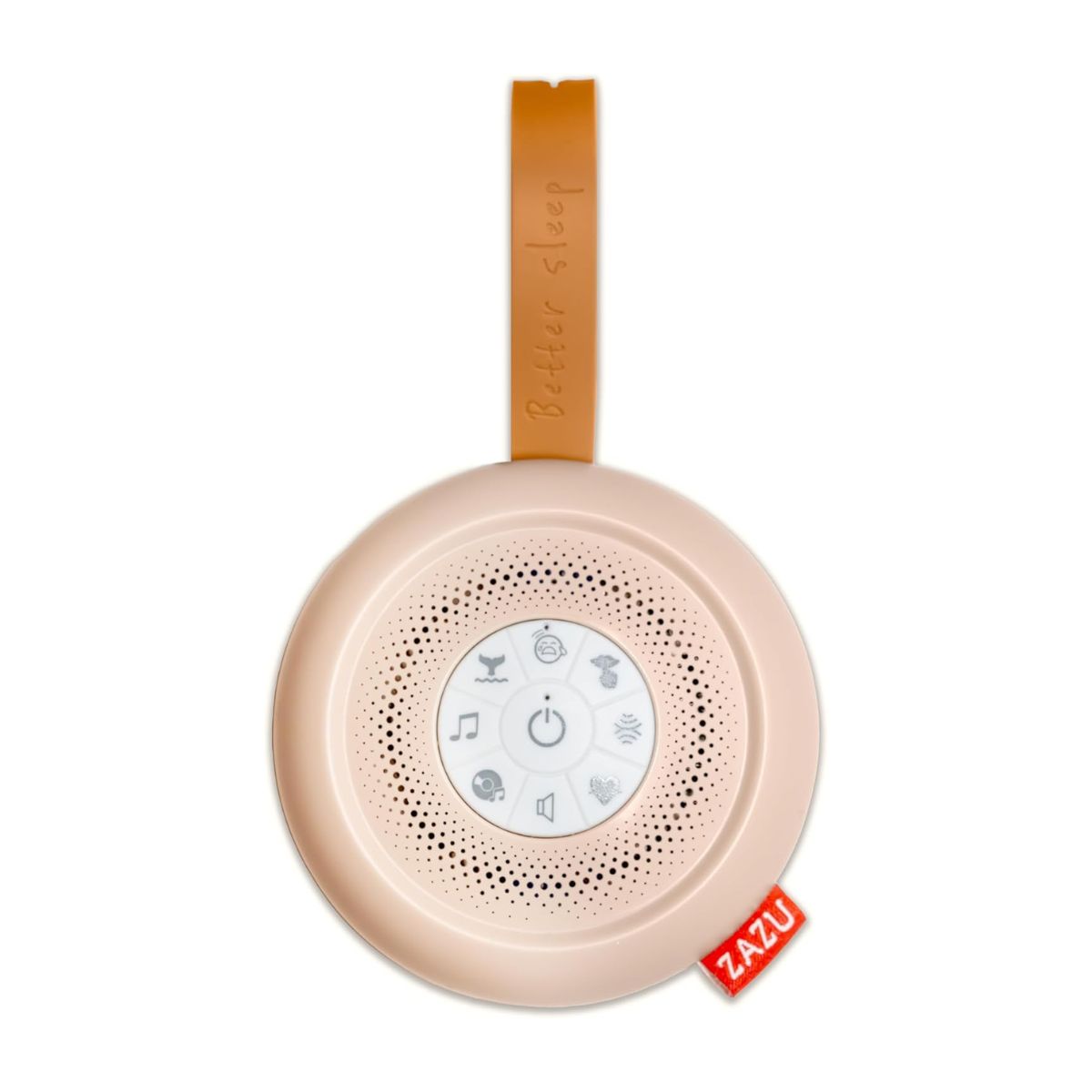 Help your baby to fall asleep with one of the 14 different pre-programmed melodies, like shushing, heartbeat sound or white noise.