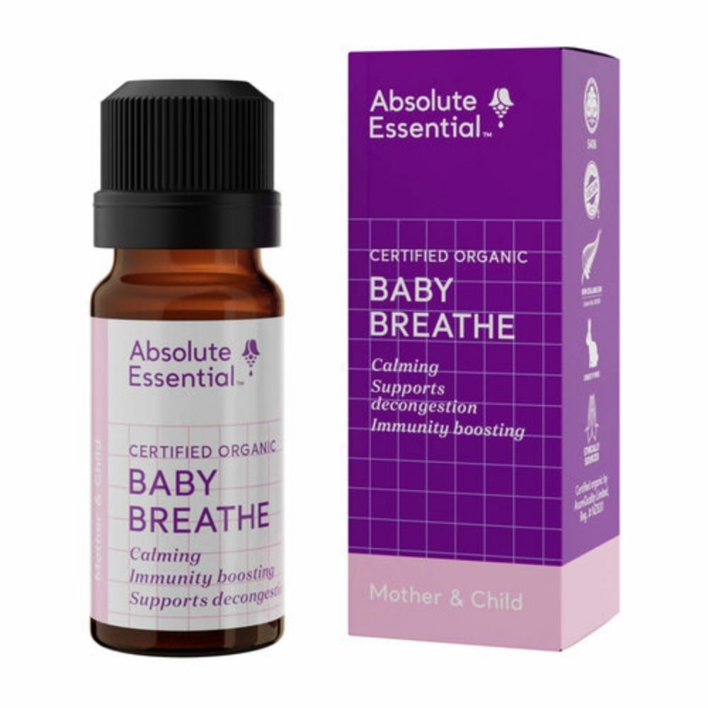 A blend of natural, essential oils such as lavender and eucalyptus to help with congestion in children and babies.